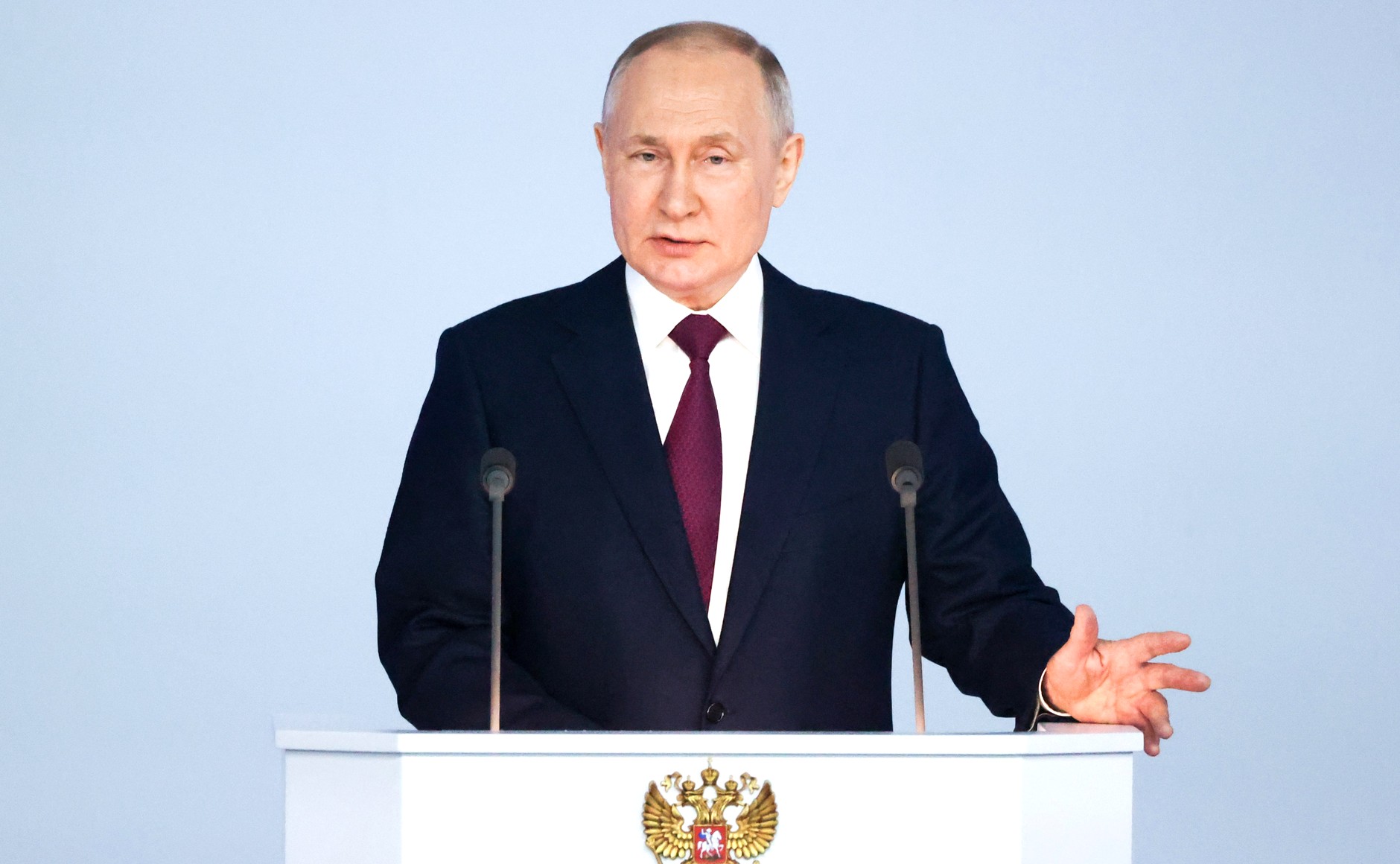 Президент Российской Федерации Владимир Путин, Послание Федеральному Собранию 21 февраля 2023